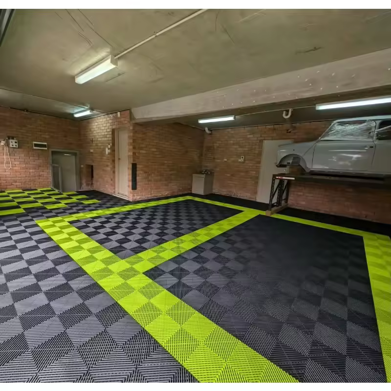 Dalle De Sol VERT FLASH Garage